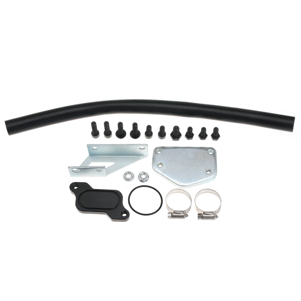 EGR Delete Kit Valve Cooler for 2004.5 2005 Chevy GMC Silverado Sierra 2500 3500 LLY 6.6 Duramax