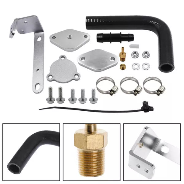 EGR Valve Cooler Delete Kit for 3.0L EcoDisesel Dodge Ram 1500 2014-2017