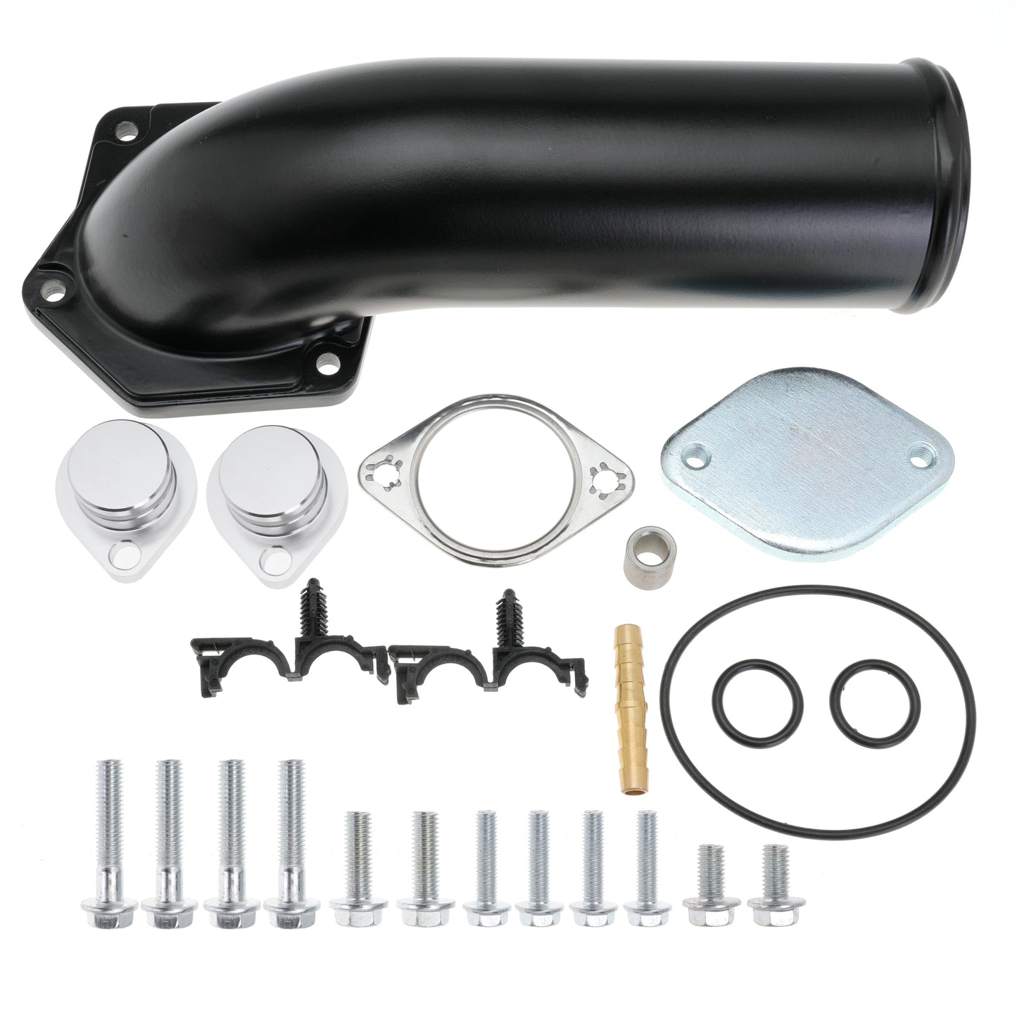 6.4 Powerstroke EGR Valve Delete Kit Intake Elbow for 2008 - 2010 Ford F250 350 450 550