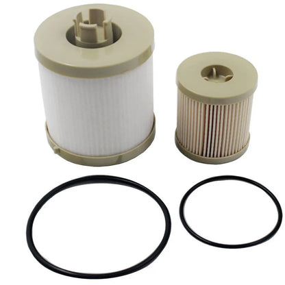 Fuel Filter for Ford 6.0L V8 2003-2007 F250 F350 F450 F550 Super Duty Lower Lifter Pump Filter and Upper Fuel Bowl Filter