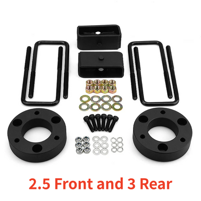 Leveling Lift Kit 2"/2.5"/3" Front and 3" Rear for 2007-2019 Chevy Silverado GMC Sierra 1500 2WD 4WD