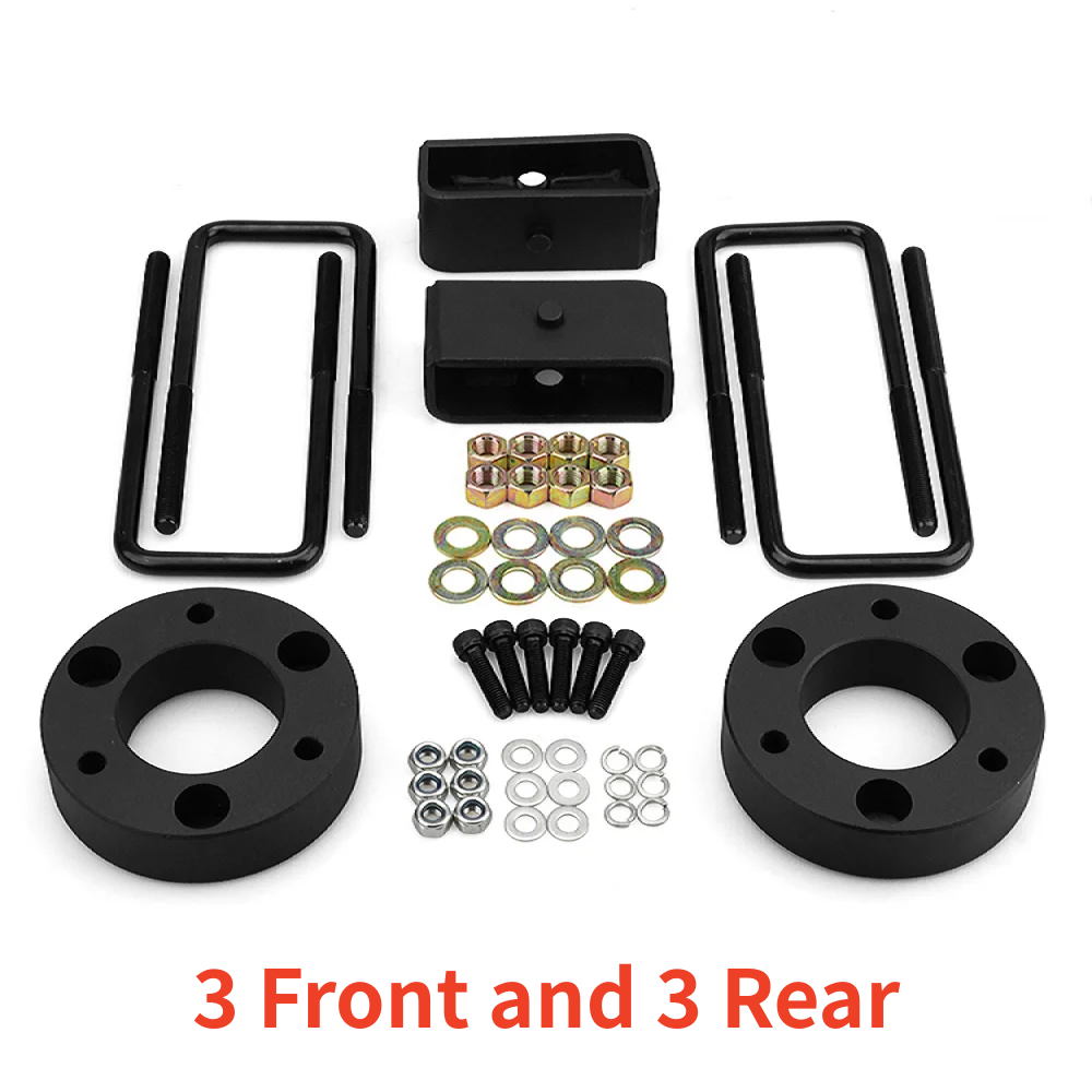 Leveling Lift Kit 2"/2.5"/3" Front and 3" Rear for 2007-2019 Chevy Silverado GMC Sierra 1500 2WD 4WD