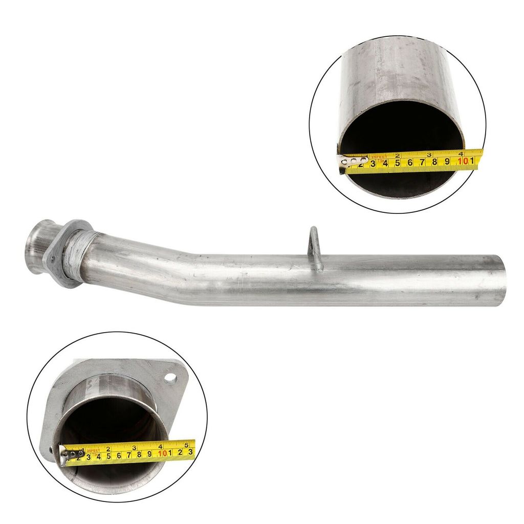 4" Cat & DPF Delete Pipe for Ford F250 F350 F450 F550 6.4L PowerStroke 2008 - 2010