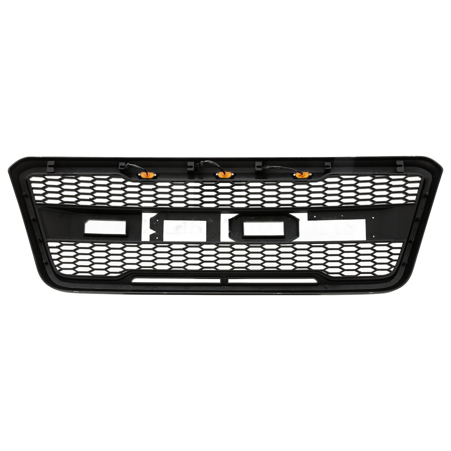 Front Bumper Grill Grille Raptor Matte Black For 2004-2008 Ford F150 F-150