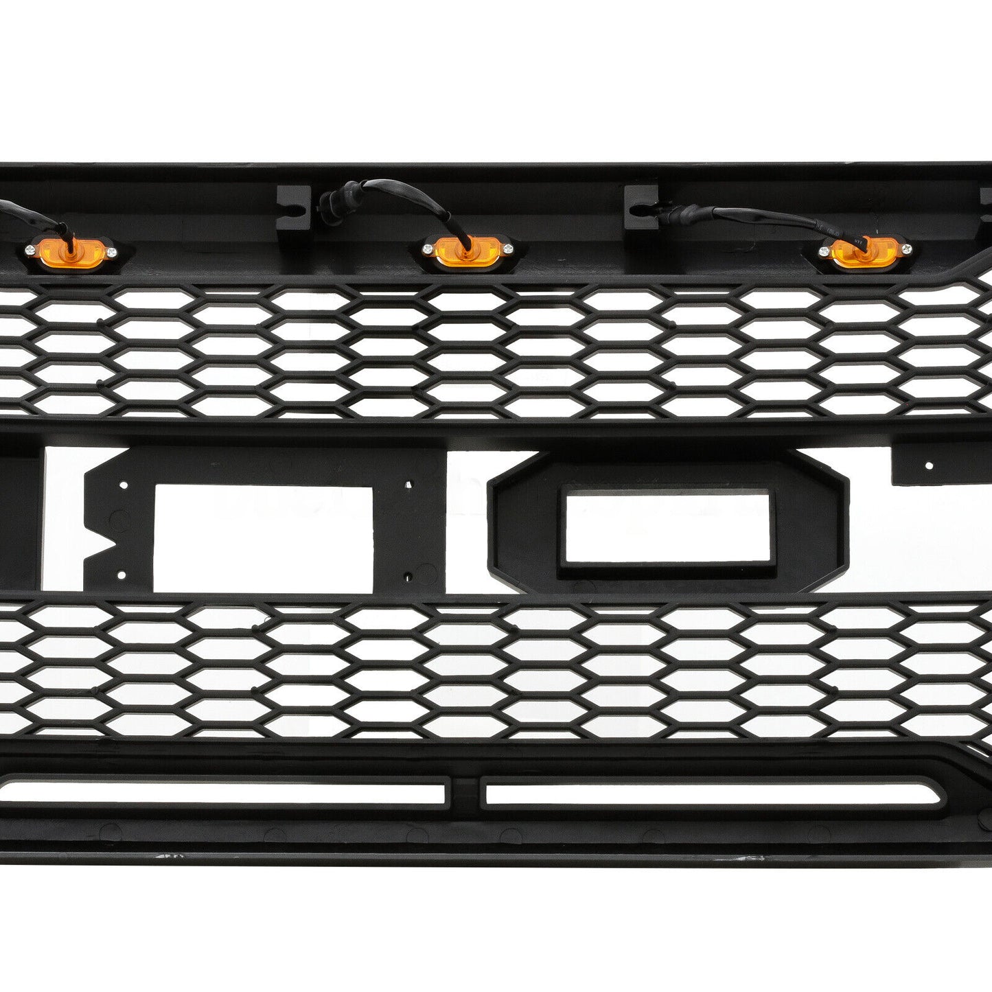 Front Bumper Grill Grille Raptor Matte Black For 2004-2008 Ford F150 F-150